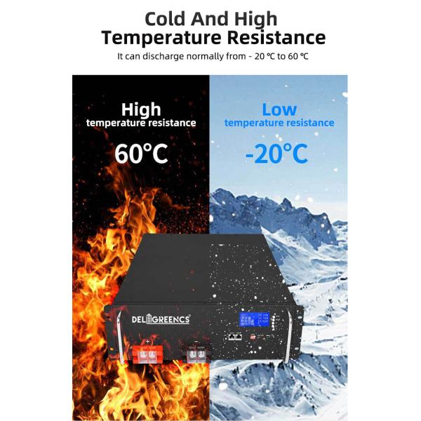 48V 50AH Lifepo4 Server Rack Battery For Household Solar Power Supply System