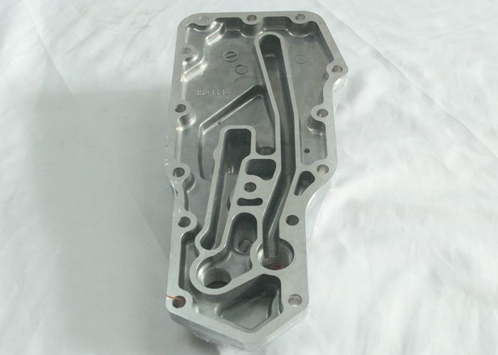Metal Material Komatsu Excavator Spare Parts Oil Cooler Cover OEM / ODM Available