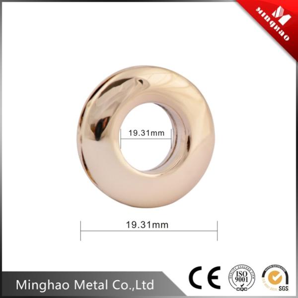 Metal gold plating eyelet for leather handbag parts,19.31mm,Zinc alloy plating