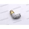 Buy cheap 465500570 Fitting Male Elbow Textile Machine Parts 5/32 DIA TBG 1/8 NPT THD from wholesalers