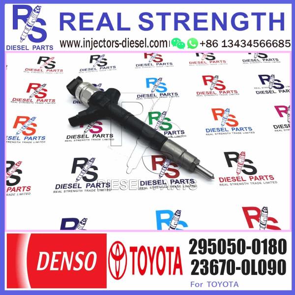 Buy cheap Densos Common Rail Fuel Injector 295050-0180 For TOYOTA Hilux 23670-0L090 from wholesalers