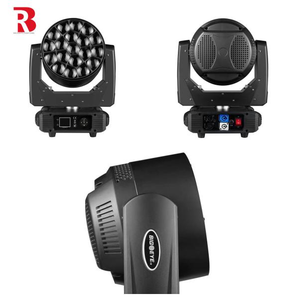 Buy cheap 19pcs*15w RGBW Zoom Eye LED Moving Head Stage Light For DJ Wedding Decoration from wholesalers