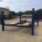 Hydraulic Car Ramp with 2.2KW Motor Power and 480mm Secondary Jack Lifting