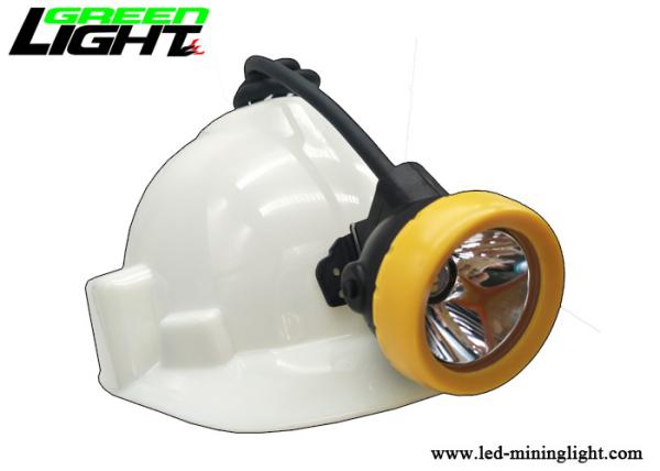 Quality 10000lux Brightness LED Mining Light 18 Hours Working Time 7.8Ah Li - Ion Battery Capacity for sale