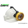 Buy cheap 10000lux Brightness LED Mining Light 18 Hours Working Time 7.8Ah Li - Ion Battery Capacity from wholesalers