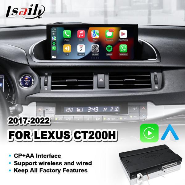Buy cheap Wireless Carplay & Android Auto Interface for Lexus CT 200h FSport CT 2017-2022 from wholesalers