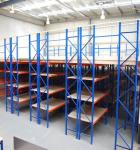 Buy cheap Custom Heavy Duty Steel Rack / Mezzanine Floor Attic Storage Shelves from wholesalers