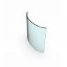 Buy cheap Dark Blue Solar Controlled Low-E Insulating Glass Curved Glass Curtain Wall from wholesalers