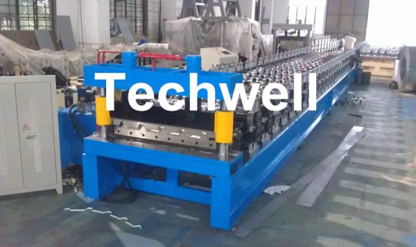 Buy cheap Main Motor Power 7.5kw Roofing Sheet Making Machine / IBR Profile Roll Forming Machine from wholesalers