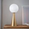 Buy cheap Europe table lamp white glass ball desk lamps student glass ball table lamp(WH-MTB-37) from wholesalers