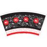 Buy cheap 260gsm-320gsm PE Coated Paper Cup Fan Used For Non-fluorescence Paper Cups from wholesalers