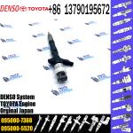 Den-so Original Common Rail Fuel Injector 095000-6870 095000-7360 For TOYO-TA