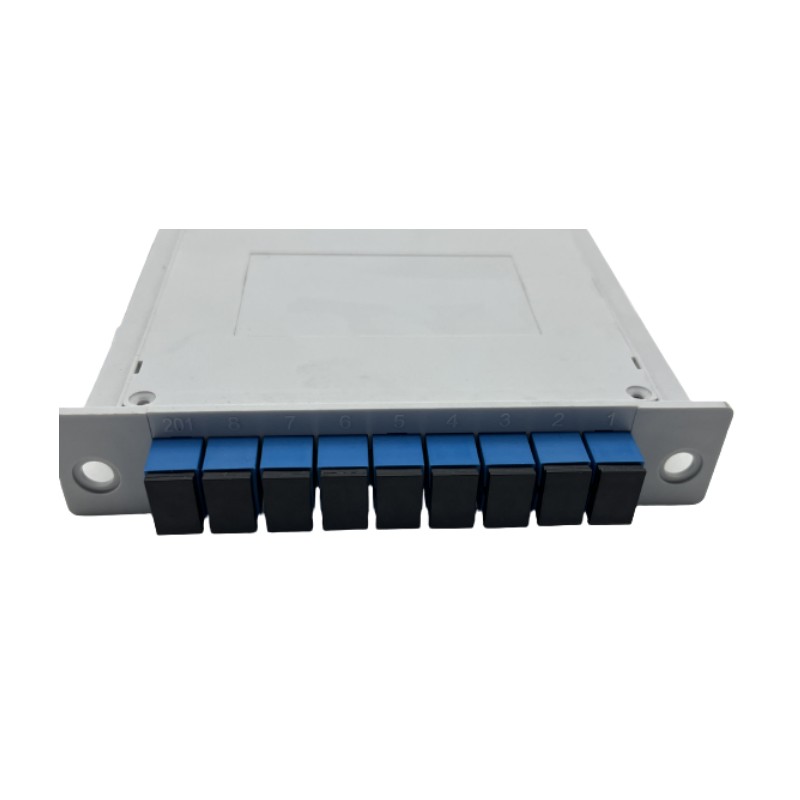 1X8 FTTH LC UPC Fiber Optic Box for Singlemode Duplex Optic and APC/UPC Ending Polishing