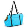 Buy cheap Dot Printed Pet Carrier Bag Polyester Material Weight 1kg Zipper Closure from wholesalers