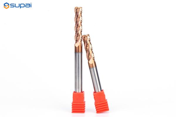 Buy cheap 1/4" Carbide Roughing Endmill Corner Radius 3mm Helix Angle 30° from wholesalers