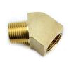 Buy cheap 45 Degree 1/8" NPT Pipe Thread Brass Street Elbow Fitting from wholesalers