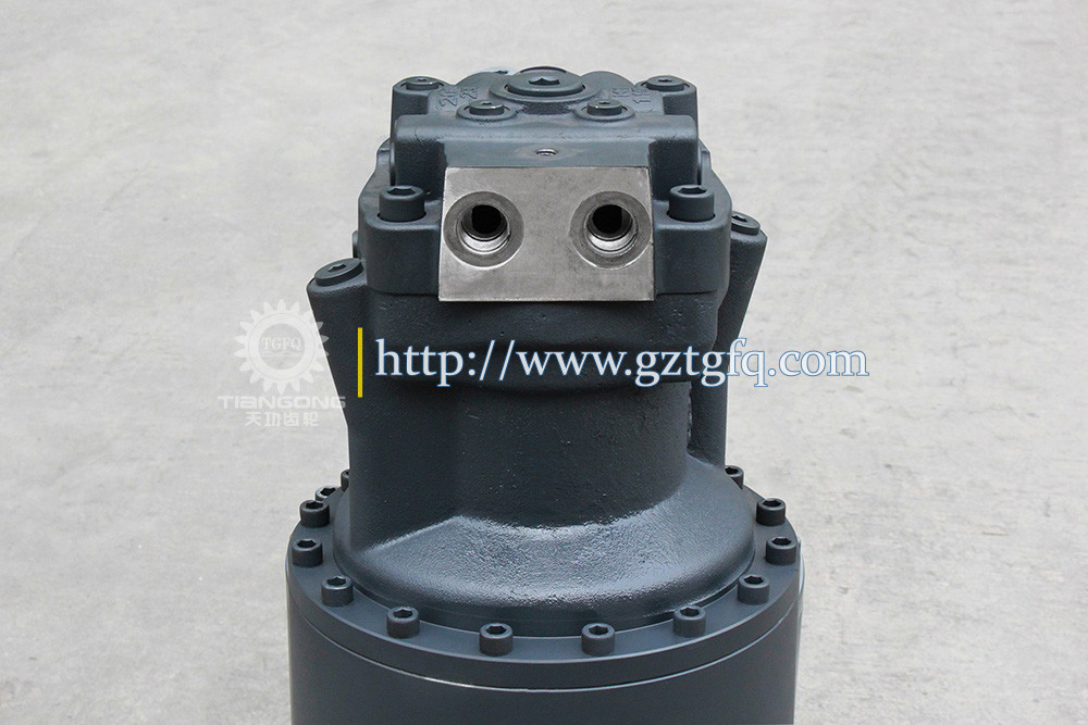 SH200 Steel Polished SH210-5 Excavator Swing Gearbox With Motor Spare Part KRC0209 KRC0226