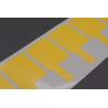 Buy cheap 55x28mm Cable Adhesive Label 2mil Yellow Matte Water Resistant Synthetic Paper Cable Label from wholesalers