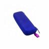 Buy cheap Portable Storage Blue Knitted Fabric Sunglass Case Anti Pressure from wholesalers