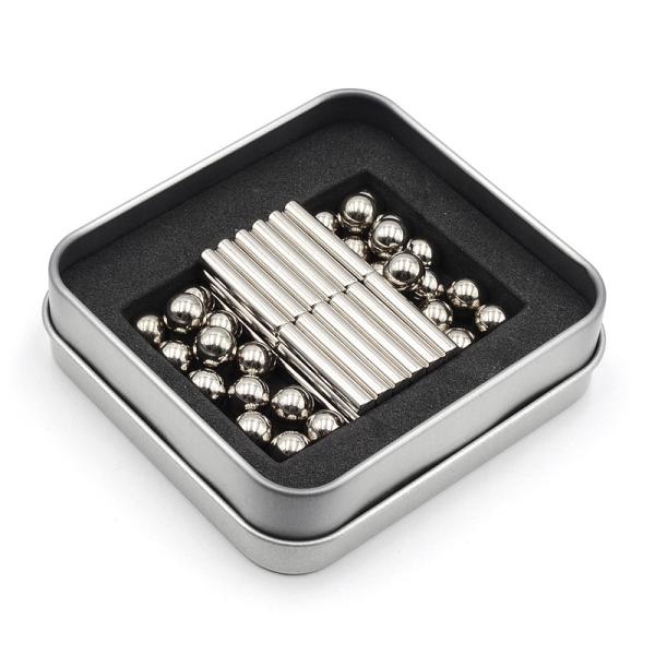 Buy cheap N35 NdFeB Sphere Magnet 216pcs Ball And Sticks 5mm For Toys from wholesalers