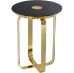 Minimalist Customized Coffee Table Stainless Steel , Titanium Italian Marble