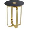 Buy cheap Minimalist Customized Coffee Table Stainless Steel , Titanium Italian Marble Centre Table from wholesalers