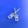 Buy cheap Traffic Warning Light LED Diode 5mm 45deg 625nm Red Color 12000mcd Short Pin With Stopper from wholesalers