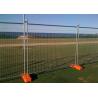 Buy cheap Welded Australian Temporary Fencing Hot Galvanized Portable Temporary Site Fencing from wholesalers