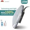 Buy cheap 18W 2050ma UL IP68 Waterproof Led Pool Light 520lm from wholesalers