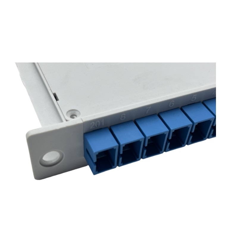 1X8 FTTH LC UPC Fiber Optic Box for Singlemode Duplex Optic and APC/UPC Ending Polishing