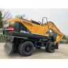 Buy cheap Moving Type Used Hyundai R210W-9 Wheel Excavator 21 Ton Used Hyundai Wheel Excavator from wholesalers