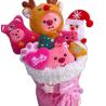 Buy cheap Adorable Pink Beaver Dolls Plush Flower Bouquet for Customer Requirements from wholesalers