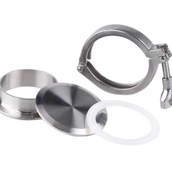 Buy cheap Stainless Steel 304 316 Clamp Blind Plate Sleeve DN6-DN200 OEM from wholesalers