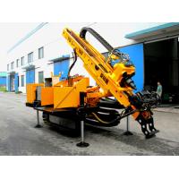 Buy cheap Long Feeding Stroke Engineering Drilling Rig , Full Hydraulic Crawler Drilling rig product
