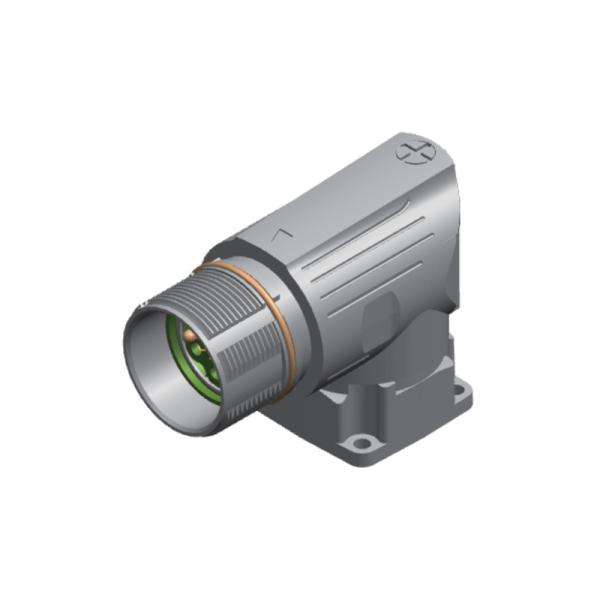 Buy cheap M23 6 Pole Male Shielded Right Angled Connector For Automtive Power from wholesalers