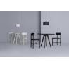 Buy cheap Cena Cafe Outdoor Furniture Dining Tables , Customize Black Dining Table from wholesalers