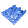 Buy cheap Grid Blue Ingle Sided Heavy Duty Nestable Pallet HDPE Impact Resistant from wholesalers
