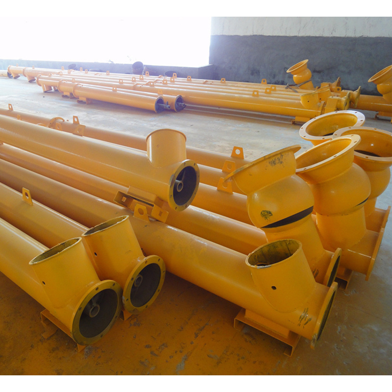 OEM Custom Flexible Cement Conveyor Equipment Spiral Screw Auger Conveyor for Sale