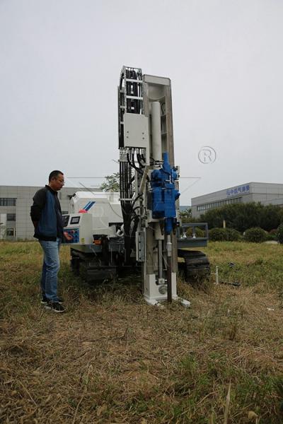 Buy cheap Hydraulic Crawler Soil Drilling Rig Rotary Drilling Sampling Soil Investigation Rig from wholesalers