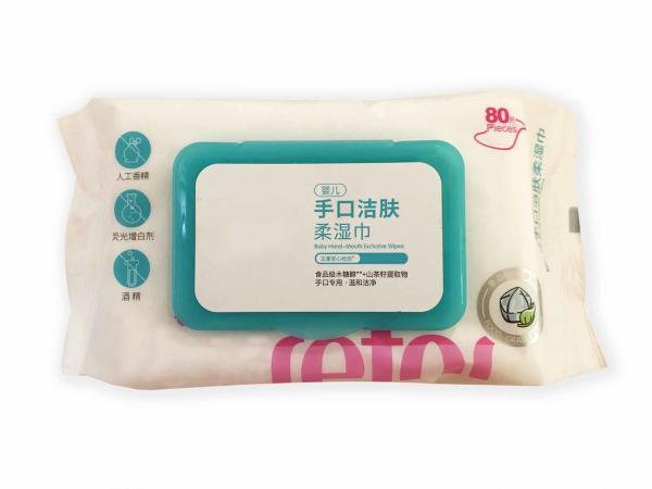 Buy cheap Camellia Seed Extract Antimicrobial Baby Wipes No Artificial Flavors from wholesalers