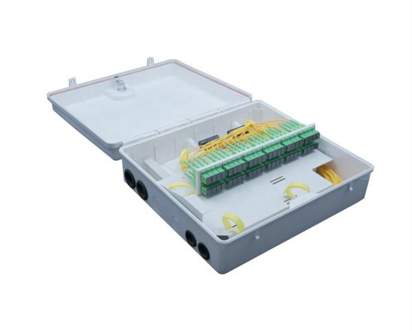 Buy cheap IP55 FTTH Outdoor Optical Distribution Box 24 48 Ports 500N For CATV from wholesalers
