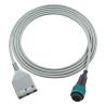 Buy cheap Saad 8Pin ECG Trunk Cable Saad Euro Style 3lead Cable 1.30M from wholesalers