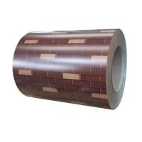 Buy cheap Brick Pattern Prepainted Galvalume Steel Coil product