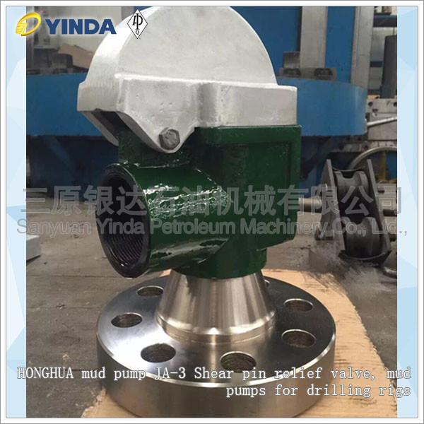 Buy cheap Oil Drilling Industry Mud Pump Relief Valve JA-3 Shear Pin Relief Valve For Drilling Rigs from wholesalers