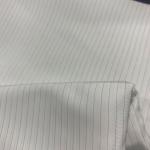 5mm Stripe Antistatic ESD Fabrics 99% Polyester 1% Conductive Carbon Fiber
