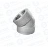 Buy cheap DN6 Stainless Steel Threaded Forged Socket Elbow Sch5 201 Grade from wholesalers