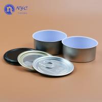 Buy cheap Silver 65mm 3.5G Weed CBD Child Proof Cannabis Tin product
