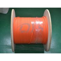 Buy cheap Orange Duplex Flat Fiber Optic Cable , Indoor 62.5 / 125um Fiber Optic Patch product