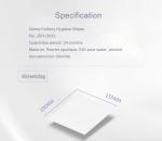 Spunlace Antibacterial Alcohol Wipes , 75% Alcohol Hygiene Wet Wipes