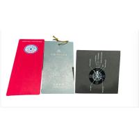 Buy cheap Luxury Hang Tag Custom Clothing Hang Tags Paper Embossed Swing Tag product